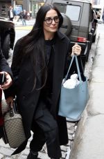 DEMI MOORE Out in New York 05/03/2019