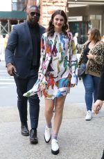 DIANA SILVERS Arrives at Build Studio in New York 05/22/2019