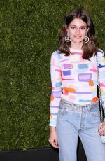 DIANA SILVERS at 14th Annual Tribeca Film Festival Artists Dinner Hosted by Chanel 04/29/2019