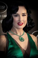 DITA VON TEESE at Chopard Party at 2019 Cannes Film Festival 05/17/2019