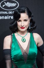 DITA VON TEESE at Chopard Party at 2019 Cannes Film Festival 05/17/2019