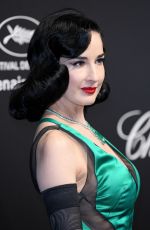 DITA VON TEESE at Chopard Party at 2019 Cannes Film Festival 05/17/2019