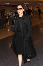 DITA VON TEESE at Los Angeles International Airport 05/20/2019