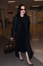 DITA VON TEESE at Los Angeles International Airport 05/20/2019