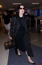 DITA VON TEESE at Los Angeles International Airport 05/20/2019