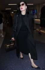 DITA VON TEESE at Los Angeles International Airport 05/20/2019