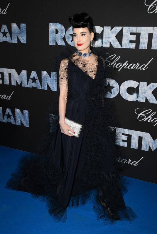 DITA VON TEESE at Rocketman Gala Party at Cannes Film Festival 05/16/2019