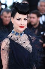 DITA VON TEESE at Rocketman Screening at 2019 Cannes Film Festival 05/16/2019