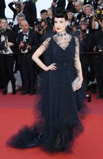 DITA VON TEESE at Rocketman Screening at 2019 Cannes Film Festival 05/16/2019