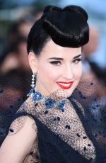 DITA VON TEESE at Rocketman Screening at 2019 Cannes Film Festival 05/16/2019