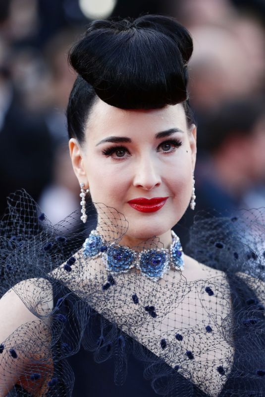 DITA VON TEESE at Rocketman Screening at 2019 Cannes Film Festival 05/16/2019