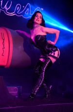DITA VON TEESE Performs at Giorgio