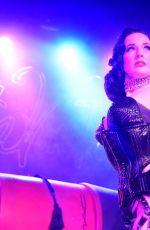 DITA VON TEESE Performs at Giorgio