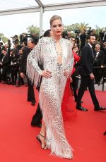 DOUTZEN KROES at Once Upon a Time in Hollywood Screening at 2019 Cannes Film Festival 05/21/2019