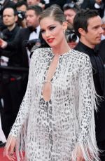 DOUTZEN KROES at Once Upon a Time in Hollywood Screening at 2019 Cannes Film Festival 05/21/2019