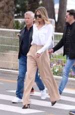 DOUTZEN KROES Out at 72nd Cannes Film Festival 05/21/2019