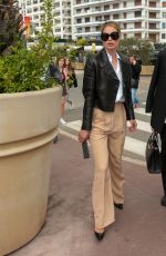 DOUTZEN KROES Out at 72nd Cannes Film Festival 05/21/2019