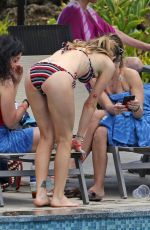 DREA DE METTEO in Bikini at a Pool in Hawaii 04/26/2019