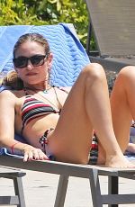 DREA DE METTEO in Bikini at a Pool in Hawaii 04/26/2019
