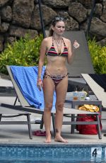 DREA DE METTEO in Bikini at a Pool in Hawaii 04/26/2019