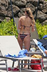 DREA DE METTEO in Bikini at a Pool in Hawaii 04/26/2019