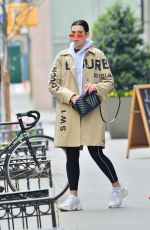 DUA LIPA Leaves Gotham Gym in New York 04/30/2019