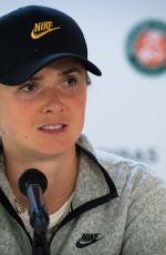 ELINA SVITOLINA at Roland Garros French Open Tournament Press Conference in Paris 05/26/2019