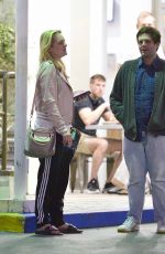 ELISABETH MOSS Leaves Sushi Park in Los Angeles 05/29/2019