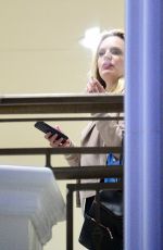 ELISABETH MOSS Leaves Sushi Park in Los Angeles 05/29/2019