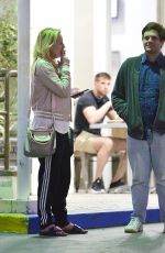 ELISABETH MOSS Leaves Sushi Park in Los Angeles 05/29/2019