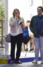 ELISABETH MOSS Leaves Sushi Park in Los Angeles 05/29/2019