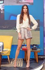 ELISABETTA GREGORACI at Quelli Che Aspettano Il Giro Show in Milan 05/12/2019