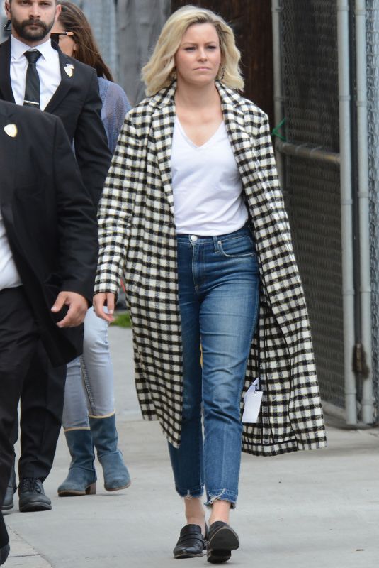 ELIZABETH BANKS Arrives at Jimmy Kimmel Live! in Hollywood 05/21/2019