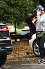 ELIZABETH BANKS Out Hiking in Los Angeles 05/26/2019