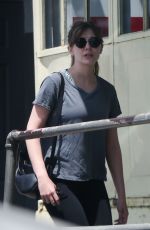 ELIZABETH OLSEN Arrives at a Gym in Los Angeles 05/05/2019