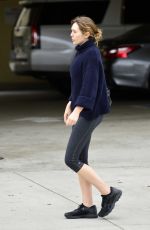 ELIZABETH OLSEN Leaves a Gym in Los Angeles 05/10/2019