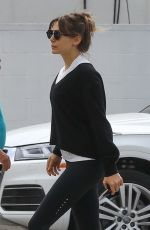 ELIZABETH OLSEN Leaves a Gym in Los Angeles 05/31/2019