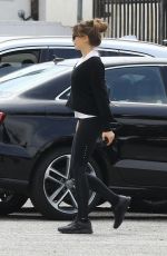 ELIZABETH OLSEN Leaves a Gym in Los Angeles 05/31/2019