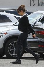 ELIZABETH OLSEN Leaves a Gym in Los Angeles 05/31/2019