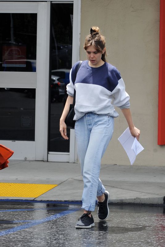 ELIZABETH OLSEN Out in Los Angeles 05/18/2019