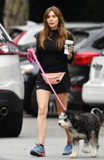 ELIZABETH OLSEN Out with Her Dog in Hollywood Hills 05/16/2019