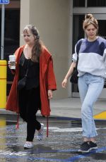 ELIZABETH OLSEN Out with Her Mother Jarnett in Los Angeles 05/18/2019