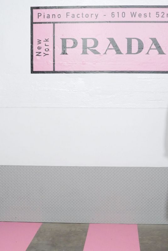 ELLA BALINSKA at Prada Resort 2020 Fashion Show in New York 05/02/2019