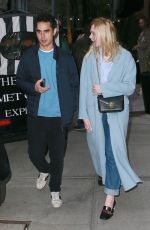 ELLE FANNING and Max Minghella Night Out in New York 05/03/2019