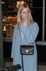 ELLE FANNING and Max Minghella Night Out in New York 05/03/2019