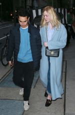 ELLE FANNING and Max Minghella Night Out in New York 05/03/2019
