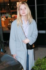 ELLE FANNING and Max Minghella Night Out in New York 05/03/2019