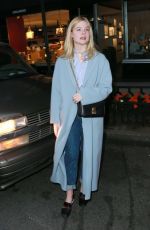 ELLE FANNING and Max Minghella Night Out in New York 05/03/2019