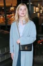 ELLE FANNING and Max Minghella Night Out in New York 05/03/2019