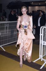 ELLE FANNING Arrives at 72nd Cannes Film Festival Gala Dinner 05/14/2019